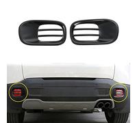 ZTPIC Cubierta de luz antiniebla Trasera para Jeep Renegade 2016-2022, Accesorios de decoración de Luces antiniebla traseras para Coche,Black
