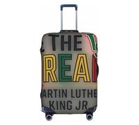 ZTPOWQA Be The Dream - Funda decorativa para equipaje de viaje, con cremallera oculta, antiarañazos, a prueba de polvo, White, L
