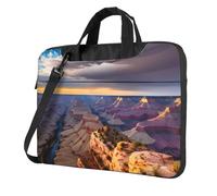 ZTPOWQA Beauty Grand Canyon 1 - Bolsa portátil para portátil con un solo hombro para oficina, negocios, viajes diarios, Black, 13 pulgadas