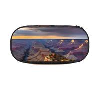 ZTPOWQA Beauty Grand Canyon 1 - Estuche para lápices con estampado moderno y funcional, para escuela, viajes, oficina, uso práctico, Black, Talla única, Organizador de bolsas