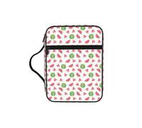 ZTPOWQA Bolsa de almacenamiento de la Biblia con estampado de frutas frescas de sandía, para hombres, mujeres, pastores, impermeable, organizador de escrituras