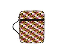 ZTPOWQA Bolsa de almacenamiento de la Biblia con estampado de la bandera del estado de Maryland para hombres, mujeres, pastores, impermeable, organizador de escrituras