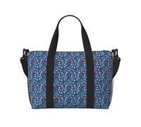 ZTPOWQA Bolsa de viaje versátil con estampado de hockey sobre hielo, para hombre y mujer, ligera, para uso diario, fin de semana