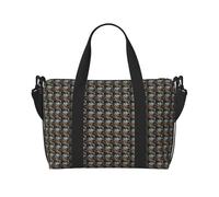 ZTPOWQA Bolsa de viaje versátil con estampado de tren de locomotora de vapor, para hombres y mujeres, ligera, para uso diario y fin de semana