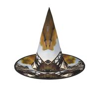 ZTPOWQA Cityscape París Torre Eiffel - Sombrero unisex con estampado de la Torre Eiffel de Francia, accesorio para fiesta de carnaval, disfraz de cosplay temático