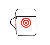 ZTPOWQA Design Target - Bolsa de almacenamiento de la Biblia para hombres, mujeres, pastores, impermeable, organizador de escrituras