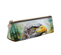 ZTPOWQA Eagle Print - Estuche organizador de gran capacidad para adolescentes, artículos esenciales para la escuela y el día a día