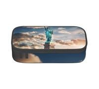 ZTPOWQA Estatua de la Libertad en Nueva York - Estuche funcional y elegante para adolescentes, niñas, adultos, escuela, universidad, uso diario