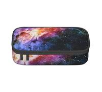 ZTPOWQA Estuche con estampado de galaxia en el universo, funcional, elegante, para adolescentes, niñas, adultos, escuela, universidad, uso diario