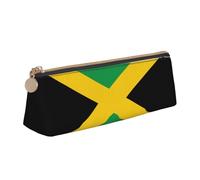 ZTPOWQA Estuche organizador de gran capacidad con diseño de bandera de Jamaica para adolescentes, bolsa organizadora para la escuela, artículos esenciales diarios