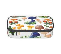 ZTPOWQA Estuche para lápices con estampado de setas japonesas, funcional, elegante, para adolescentes, niñas, adultos, escuela, universidad, uso diario