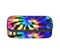 ZTPOWQA Exotic Tribe - Estuche para lápices con estampado de teñido anudado, funcional, elegante, para adolescentes, niñas, adultos, escuela, universidad, uso diario