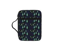 ZTPOWQA Hermosa botella de almacenamiento de la Biblia con estampado de cielo nocturno para hombres, mujeres, pastores, impermeable, organizador de escrituras