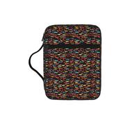 ZTPOWQA I Love My Dog Dachshunds - Bolsa de almacenamiento de la Biblia con impresión para hombres, mujeres, pastores, impermeable, organizador de escrituras