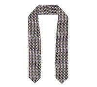 ZTPOWQA Little Raccoon Face 1 - Chales unisex para graduación, ligeros, suaves, respetuosos con la piel, accesorios de recuerdo, Aplanado, Talla única