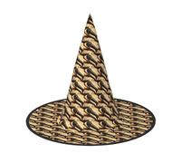 ZTPOWQA Micrófono con estampado de notas musicales, sombrero de temporada, unisex, para fiesta de carnaval, cosplay, disfraz temático