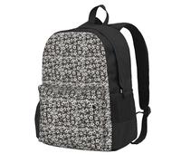 ZTPOWQA Mochila de fútbol con estampado de mar para adultos, resistente al agua, ligera, para viajeros al aire libre, aventureros y picnics