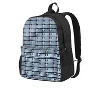 ZTPOWQA Mochila para adultos con estampado de bandera griega, resistente al agua, ligera, para viajeros al aire libre, aventureros y picnics