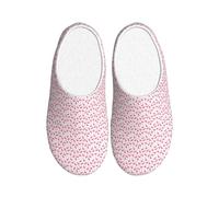 ZTPOWQA Pantuflas lavables con estampado de flamenco rosa, prácticas, antibolitas, para mujeres y hombres, suela TPR para interiores y exteriores