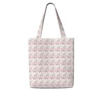 ZTPOWQA Romántica bolsa de hombro de lona con estampado de mariposas de París, gran capacidad, para compras, uso diario, fin de semana y aventuras