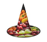 ZTPOWQA Sombrero unisex con estampado de frutas vegetales, para carnaval, fiesta, cosplay, temática, festivo
