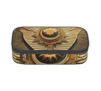 ZTPOWQA Sun Old - Estuche para lápices con estampado de gracia, estilo egipcio, funcional, elegante, para adolescentes, niñas, adultos, escuela, universidad, uso diario