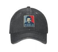 ZTQTQZZ Gorra de béisbol Vintage Gorra de Pablo Escobar Sombrero de Vaquero Sombreros de Invierno Gorras Sombrero de Mujer Sombrero de Hombre