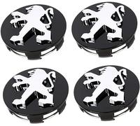 ZTYUANHANG 4 Piezas Tapacubos Centrales Llantas para Peugeot Boxer E-Boxer 2024 2025 2026, Tapas de Rueda de Centro Centrales Llantas Aluminio, Adhesivos para Tapacubos, 54mm