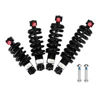 ZTZ Amortiguador trasero MTB, bobina + aceite, amortiguador, ajustable, amortiguadores hidráulicos, suspensión de resorte para MTB/E-Bike/Scoters 125 mm/150 mm/165 mm/190 mm, 550 libras/1500 libras