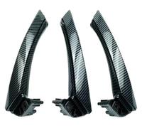 ZTZHVNVGK maneta de la puerta Para BM&W 316 318 320 325 328i 2005-2012 Lantero Izquierdo Trasero Reemplazo Cubierta Manija Puerta Interior Mejorada(Lhd Set Carbon Fiber)