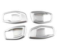 ZTZHVNVGK maneta de la puerta Para Jeep Para Compass 2.º 2017-2020 Juego 4 Cubiertas Cromadas Manija Puerta Interior Coche