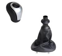 ZTZHVNVGK Pomos Palanca De Cambios Para Benz W203 S203 CL203 W209 W204 C204 C63 C300 C250 W207 Perilla De Cambio Marchas Manual 6 Velocidades(Black Set)
