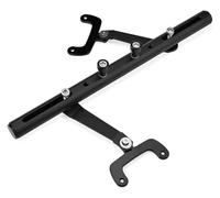 ZTZHVNVGK Soporte Impermeable para BM&W C650GT C650 Deportivo Multifuncional Barra Transversal Equilibrio Navegación GPS Extensión Manillar Soporte Teléfono Motocicleta(Black)