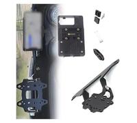 ZTZHVNVGK Soporte Impermeable para BM&W R850RT R1150RT con Carga Inalámbrica USB GPS Teléfono Soporte Navegación Parabrisas Motocicleta