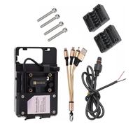 ZTZHVNVGK Soporte Impermeable para K&awasaki para Ninja 400 2018-2022 Soporte Carga Inalámbrica Teléfono Navegación GPS Motocicleta