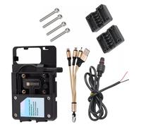 ZTZHVNVGK Soporte Impermeable para K&awasaki para Ninja 400 para Ninja 400 2018-2022 Soporte Carga Inalámbrica Teléfono Navegación GPS Motocicleta