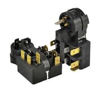 ZUADZAFC 1/2 Piezas De Compresor De Arranque For Refrigerador, Protector De Sobrecarga, Relé De Arranque QP3-12A, Accesorios For Electrodomésticos(2 pcs)
