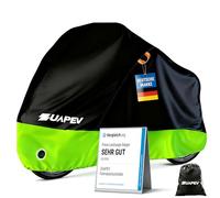 ZUAPEV Funda Bicicleta Exterior Impermeable, Funda para bici Cubre Bicicleta Exterior 210D Poliéster, Capa Bici Lona para Tapar Bici de Montaña/Carretera/Niño/Electrica/MTB/BTT, 195x70x110cm