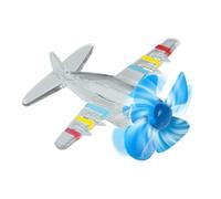 Zuasdvnk Accesorios de manillar, decoración de manillar de motocicleta | Ornamento de avión de manillar de bicicleta, 3 colores LED LED, decoración exterior de bicicleta impermeable para viajes