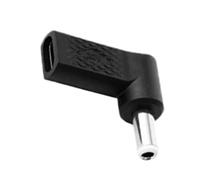 Zuasdvnk Adaptador USB C a CC - Enchufe de barril de anillo de carga rápida a adaptador USB C - Portátil, resistente al desgaste, múltiples opciones de interfaz, protección avanzada del dispositivo