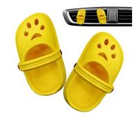 Zuasdvnk Ambientador de coche, clips de ventilación para difusor de perfume, decoración para ventilación de aire, decoración interior del vehículo con agujeros de garra de diseño inteligente para