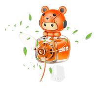 Zuasdvnk Amoradores de ventilación de salida de hélice giratorias, aromaterapia de aire de aire del automóvil - Decoración de difusor de fragancia piloto de oso,Accesorios para automóviles retro de
