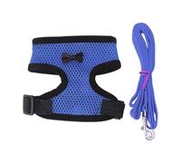 Zuasdvnk Arnés para pollos, tenedor de pollo con cuerda, cinturón ajustable y transpirable, cómodo chaleco para mascotas, cuerda de entrenamiento de 3,6 pies para pollos, patos, gansos y pequeños