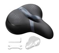 Zuasdvnk Asiento de bicicleta acolchado, asientos de bicicleta para Hombres Confort | Reemplazo de Cojín de Sillín Cómodo | Accesorios absorbentes de equitación para niños Niñas Jóvenes