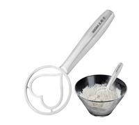 Zuasdvnk Batidor de de pan, batidor de levadura natural - Herramienta de gancho para amasar de acero inoxidable - Herramienta creativa para amasar, herramienta de gancho de con