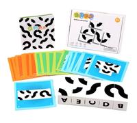 Zuasdvnk Bloquear, Bloque Puzzle Juego - Tablero Interactivo Educativo Interactivo Puzzle | Juego de Cerebro, Juguete de Aprendizaje de acción para Les, Uso en el hogar, Chicas,