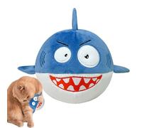 Zuasdvnk Bola chirriante para perros, bolas chirriantes para perros - Juguetes de Dentición en forma de animal de dibujos animados de peluche, bola de risa | Suministros de entrenamiento interactivos