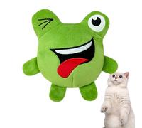 Zuasdvnk Bolas chirriantes para perros, Bola de juguete para perros - Juguetes de dentición Bola de risa de dibujos animados en forma de animal | Suministros de entrenamiento interactivos, Juguete