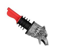 Zuasdvnk - Boquilla vertedor de aireador de vino Wolf Head, boquilla de aireador de vino Wolf Head - Pico vertedor de vino Pico vertedor de licor Diseño animal,Becas de licor seguras, aireador