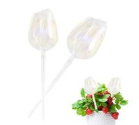 Zuasdvnk Bulbos de de, globos de riego de plantas | 2 picos automáticos de con flores decorativas para riego - Postes de inserción de jardineras automáticas, dispositivo